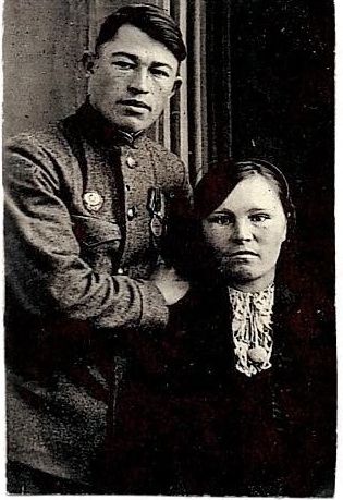 Башмаковы Пантелей Прокопьевич, Участник Великой Отечественной войны 1941-1945гг. и Наталья Васильевна.