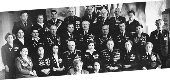 Ветераны Великой Отечественной войны в мирное время